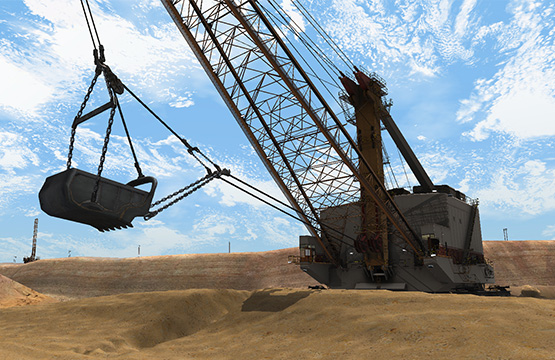RKTS Dragline Simulator