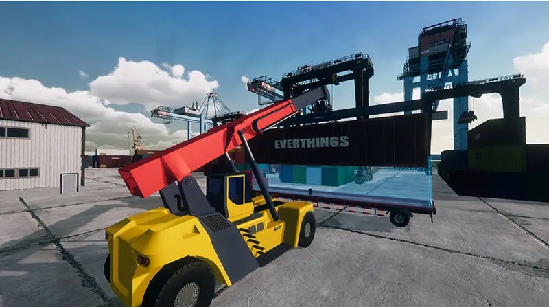 RKTS Reach Stacker